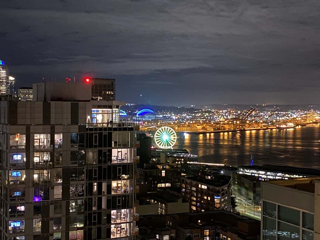 View from atop the Space Needle