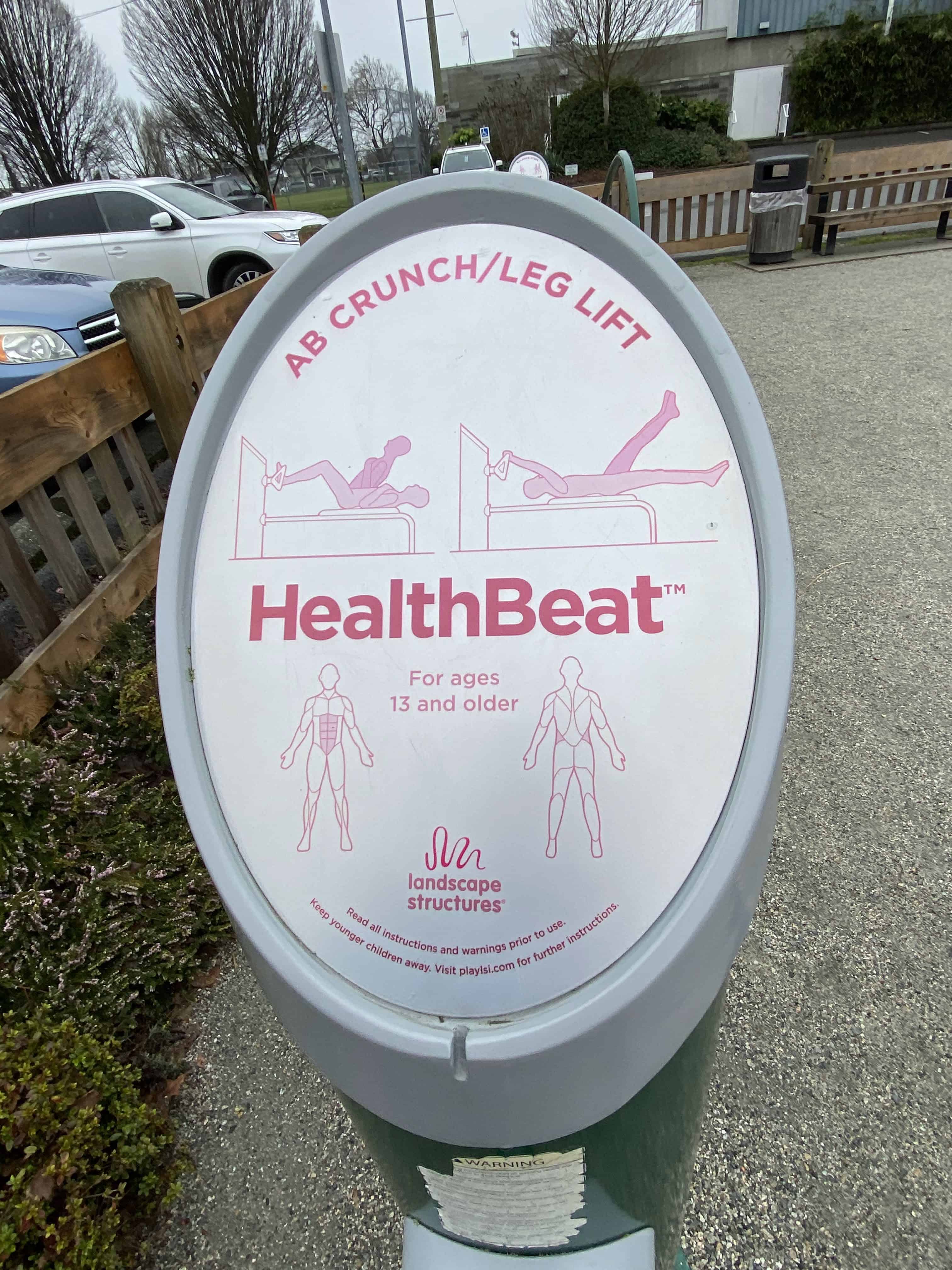 "HealthBeat" activities - signage