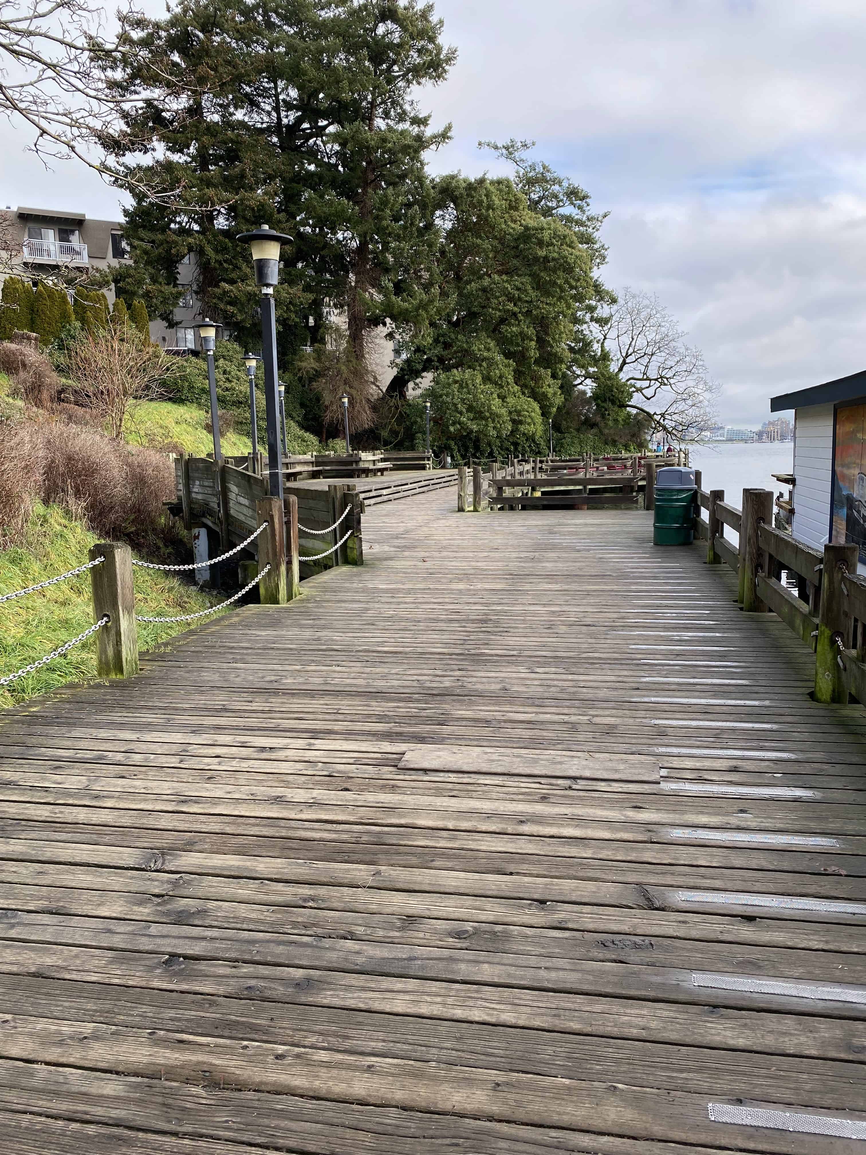 Westsong Walkway at Esquimalt end