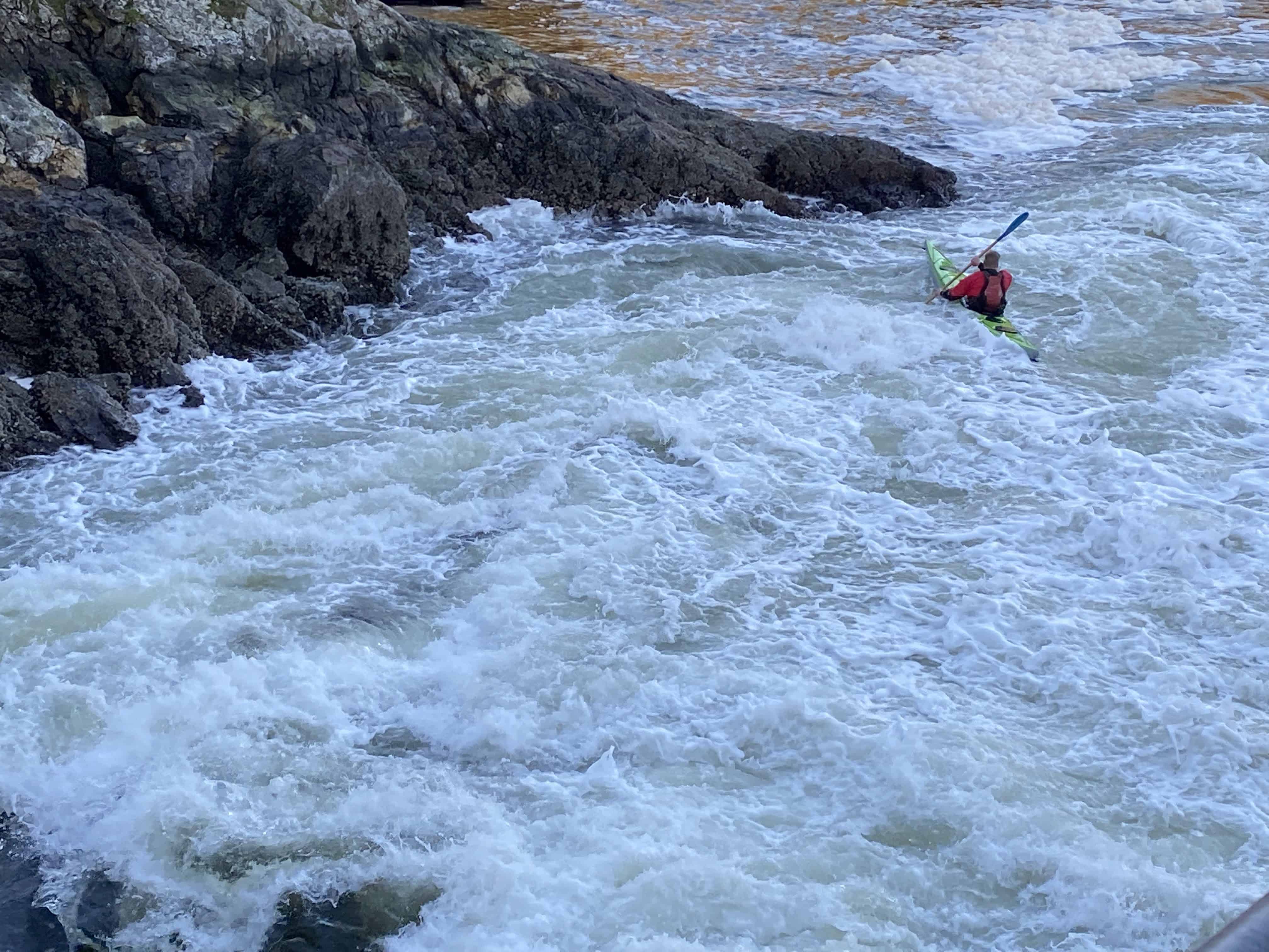 Watching Reversing Rapids from under the bridge  27 Jan 2022