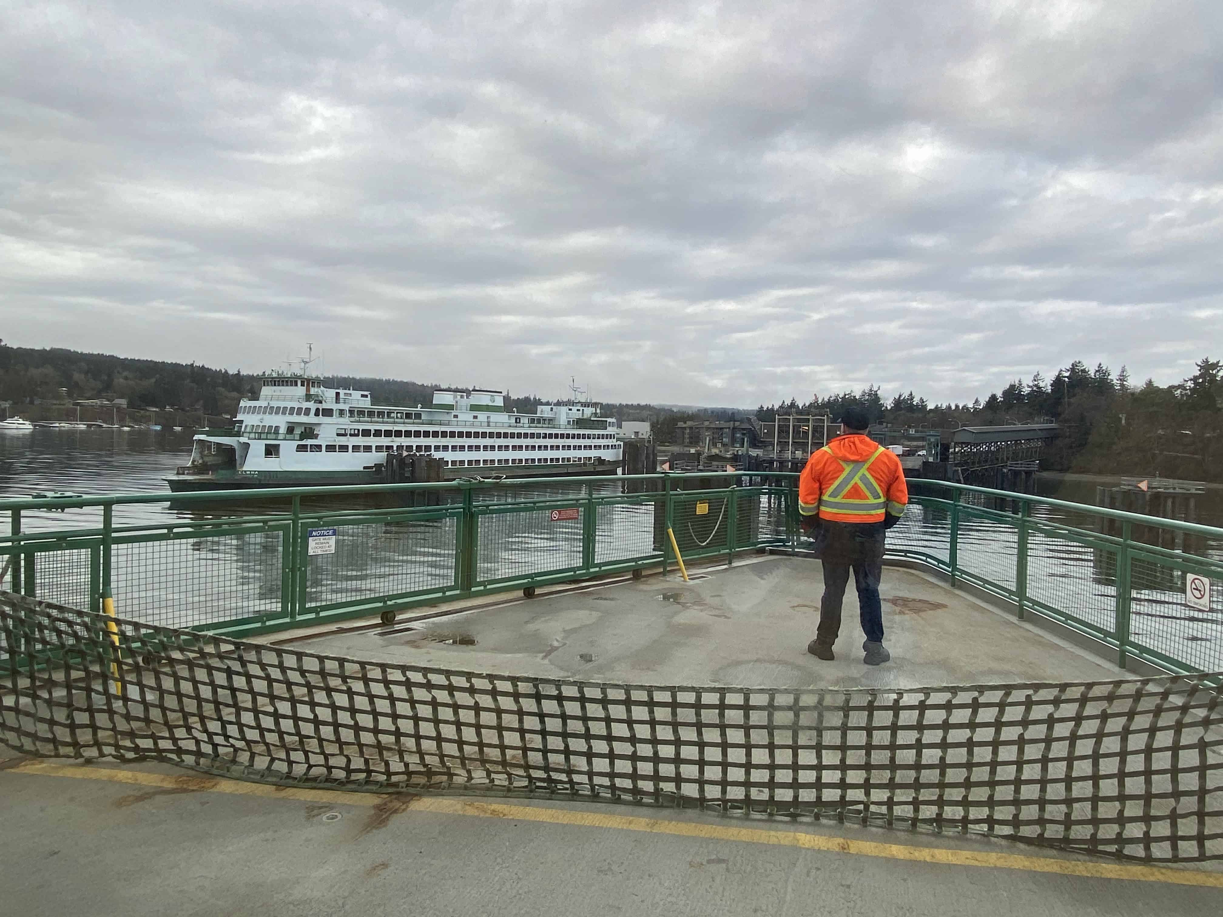 Arriving to Bainbridge Island