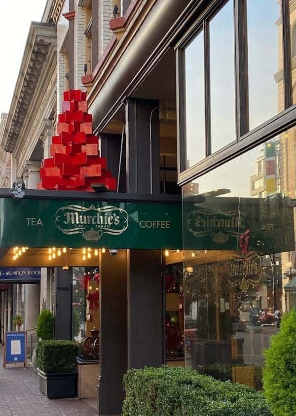 Murchies Tea downtown Victoria BC