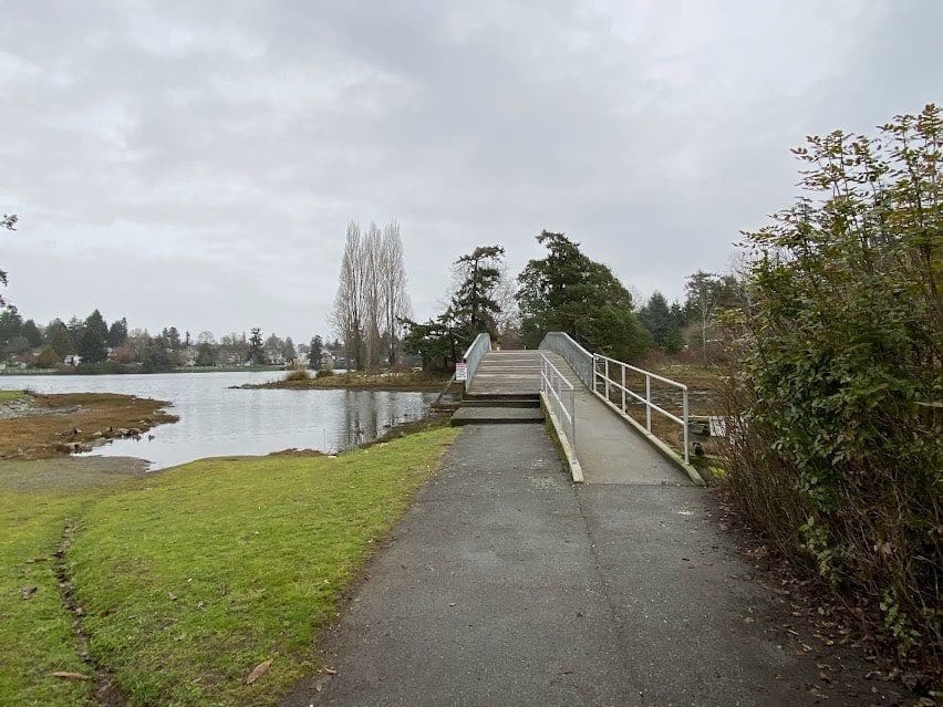 One of the entrances to the park
