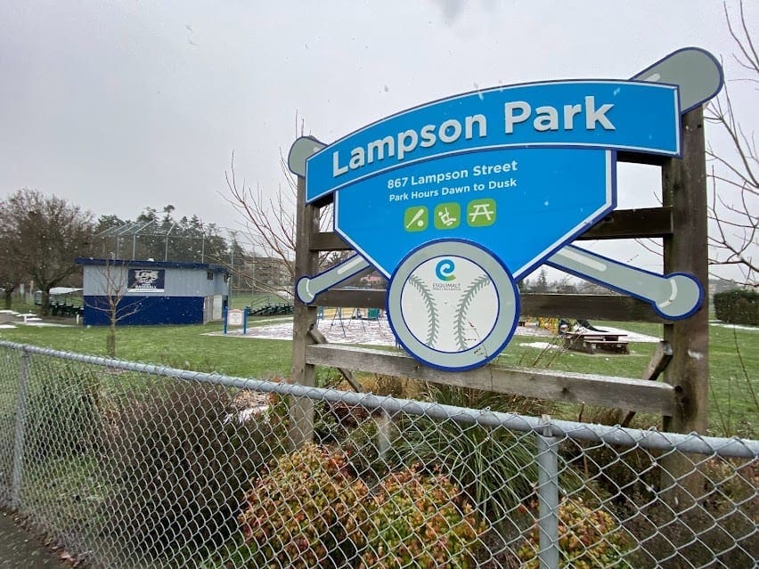 Lampson Park sign - Esquimalt Parks