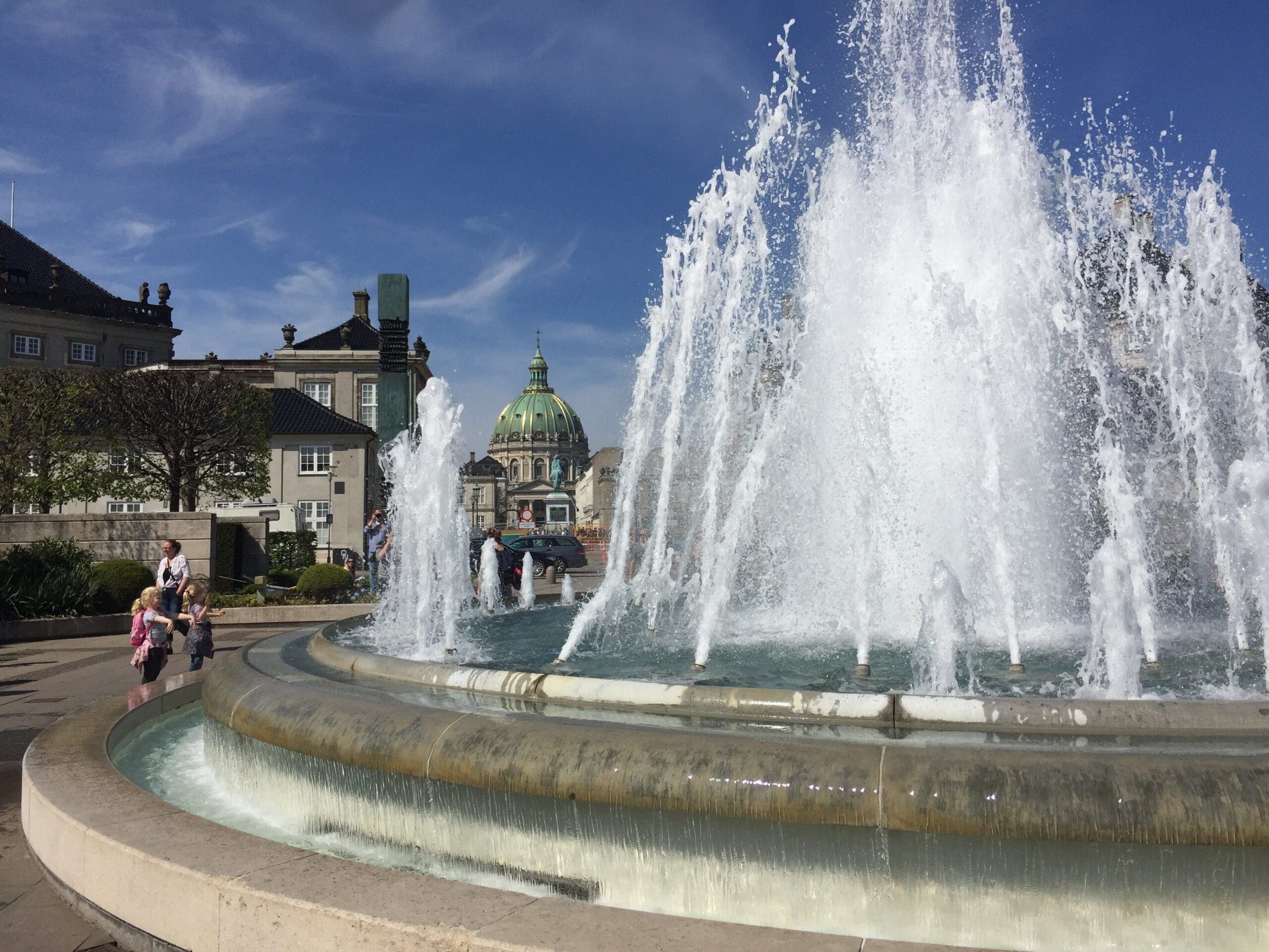 Amalie Garden and Fountain - Things to do when only 3 Days in Copenhagen Denmark