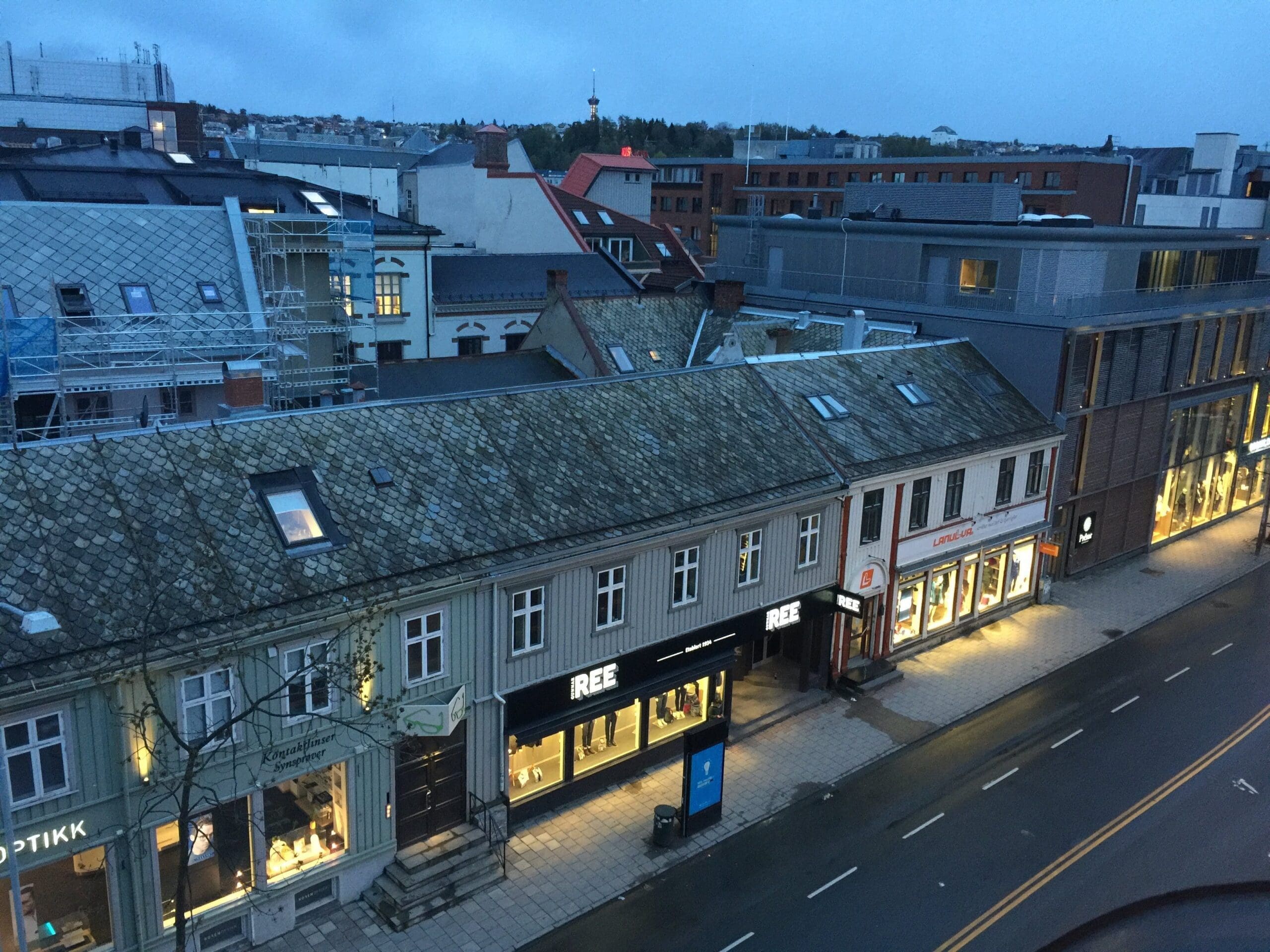 Trondheim across from Thon Hotel