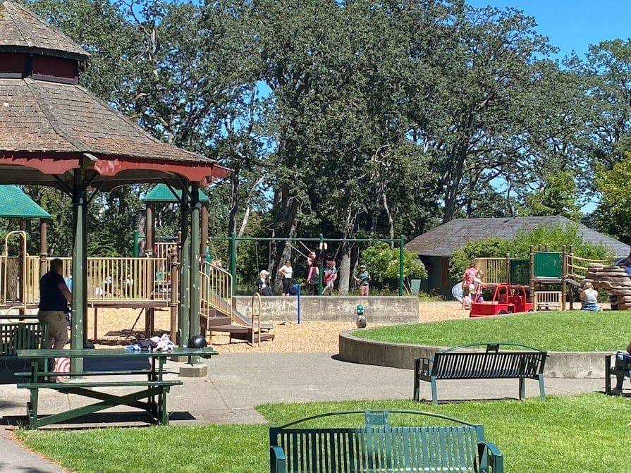 Playground at Beacon Hill Park.