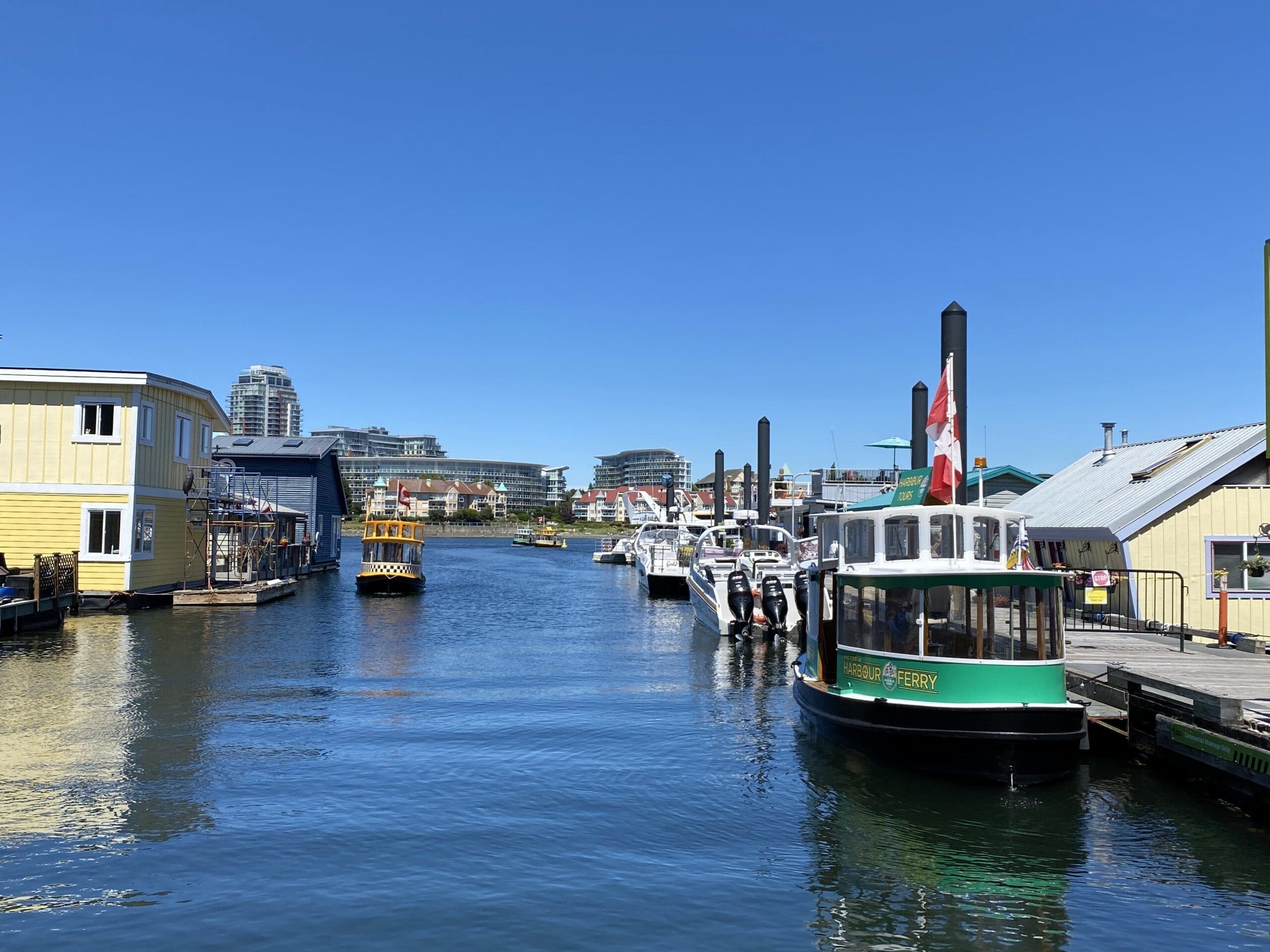 Victoria Harbour Ferries operates water taxis and harbour tours in Victoria BC.  