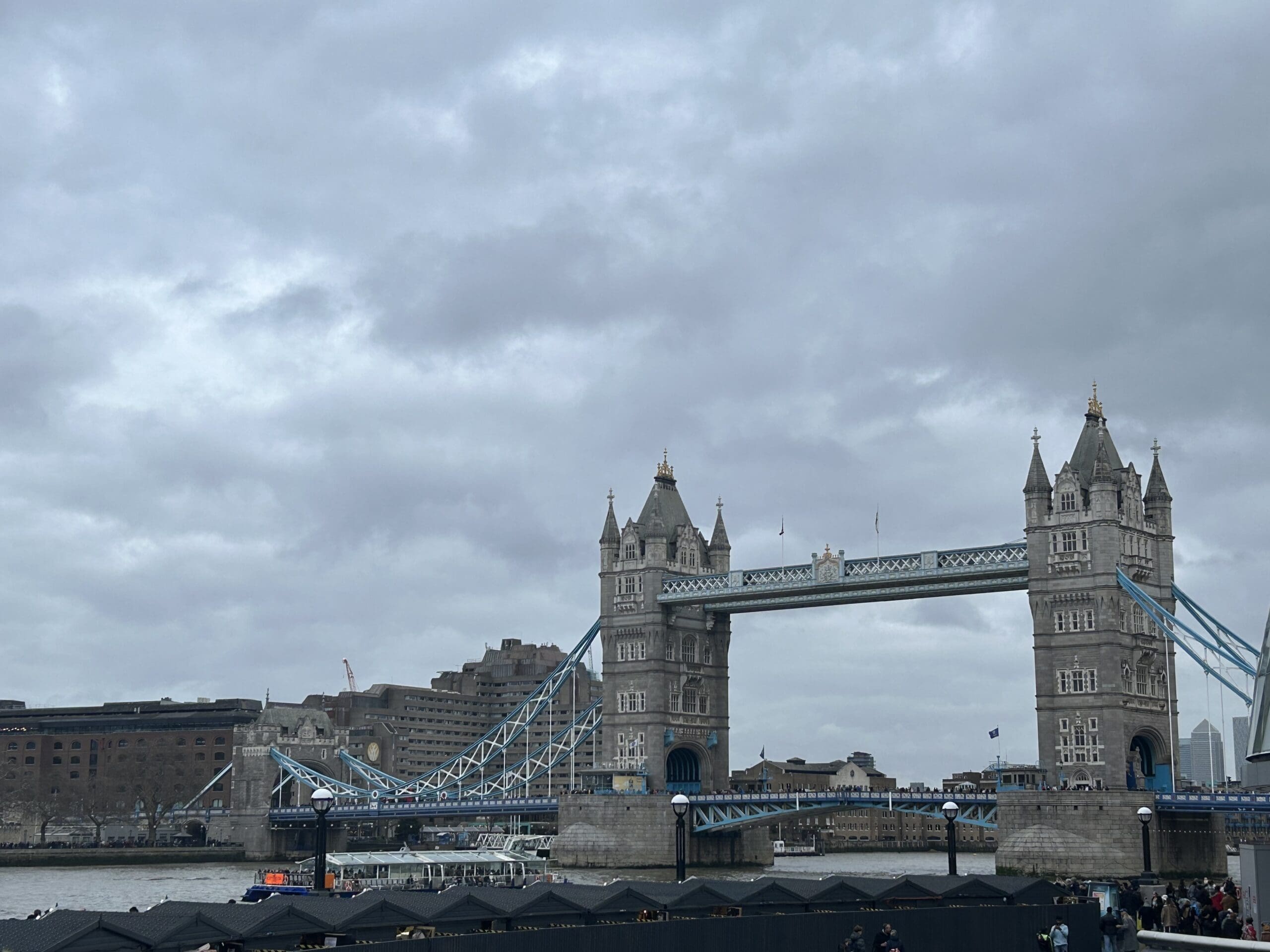 View of the Tower Bridge in London