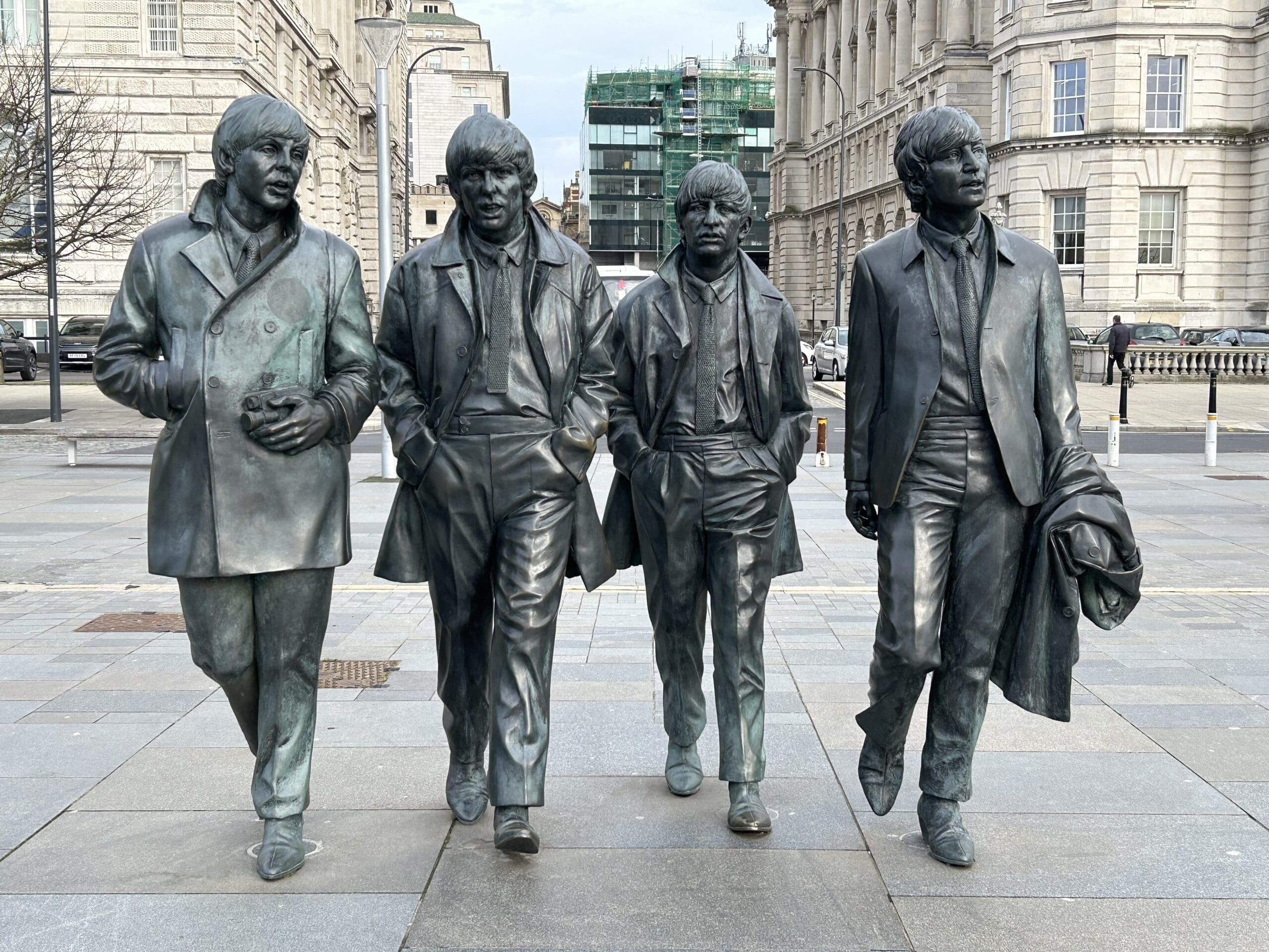 Statues of the Fabulous Four - The Beatles in Liverpool